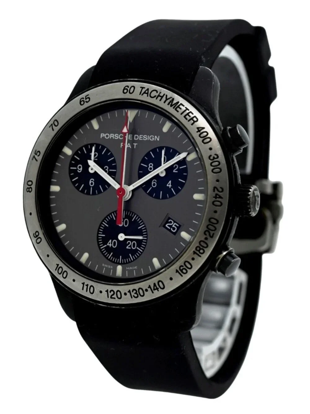 Porsche Design by Eterna 40mm Men's Chronograph Titanium Watch- Ref: 6610.14!